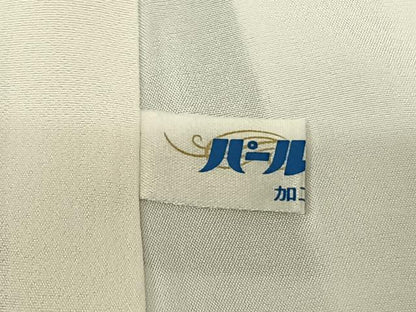 平和屋着物●お召 雪輪重ね文 正絹 逸品 未使用 AABF5551fy