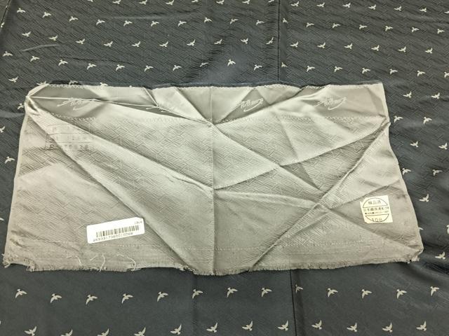 平和屋着物●染色作家 斉藤三才 小紋 飛鳥文 反端付き 正絹 逸品 AABF5561fy