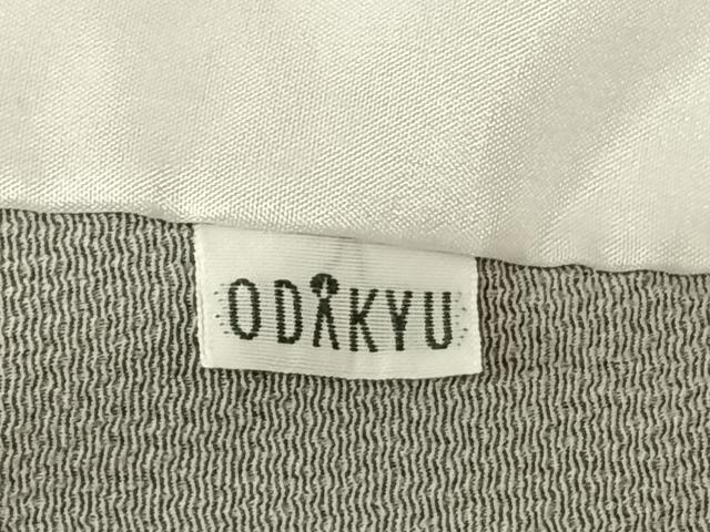 平和屋着物▽訪問着 単衣 刺繍 風景花文 暈し染め 金彩 鬼しぼ縮緬 古代ちりめん 小田急百貨店扱い 反端付き 正絹 逸品 AABF5581fy