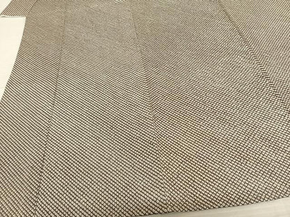 平和屋着物▽上質な小紋 単衣 総絞り 正絹 逸品 AABF5586fy