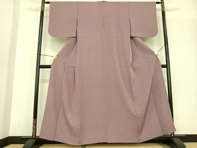 平和屋着物▽上質な小紋 単衣 鮫小紋柄 正絹 逸品 AABF5593fy