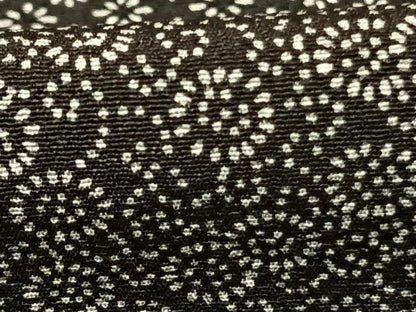平和屋着物▽江戸小紋 単衣 霞取り花文 正絹 逸品 AABF5603fy