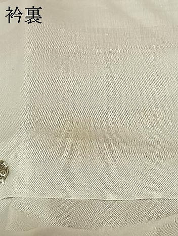 平和屋着物▽訪問着 単衣 友禅 手描き 刺繍 草葉文 暈し染め 正絹 逸品 AABF5607fy