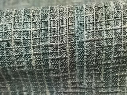 平和屋着物▽染色家 岩浅公展 道行コート スリーシーズン 春夏秋 塵除け 霞文 ロング丈 正絹 逸品 AABF5618fy
