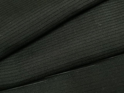 平和屋着物▽男性　長羽織　黒紋付　正絹　逸品　AABF5666fy