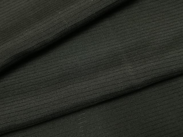 平和屋着物▽男性　長羽織　黒紋付　正絹　逸品　未使用　AABF5668fy