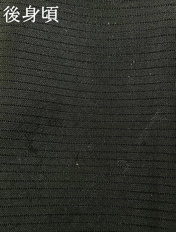 平和屋着物▽男性　長羽織　黒紋付　正絹　逸品　AABF5670fy