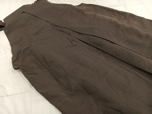 平和屋着物＊夏物 男性 行灯袴 縞 正絹 逸品 AABF5674fy