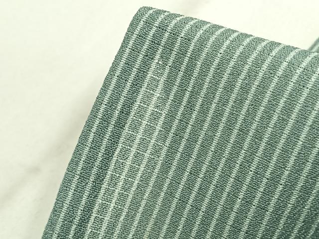 平和屋着物＊夏物 小紋 絽縮緬 縞 洗える着物 AABF5702fy