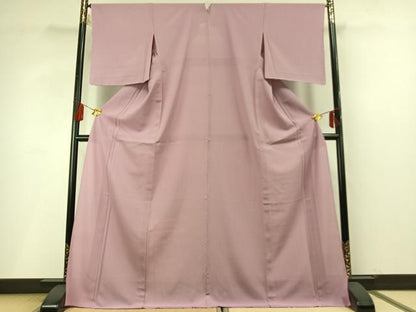 平和屋着物＊夏物 色無地 絽 撫子色 さが美扱い ロング丈 正絹 逸品 未使用 AABF5705fy