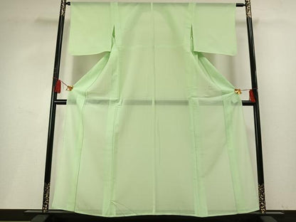 平和屋着物＊夏物　色無地　絽　夏虫色　洗える着物　AABF5709fy