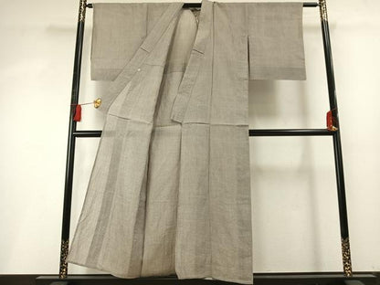 平和屋着物＊夏物 小千谷ちぢみ 100亀甲 総詰め 麻 逸品 AABF5713fy