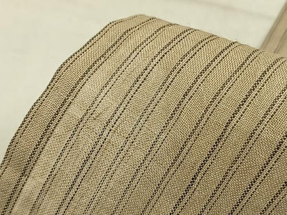 平和屋着物＊夏物 男性 小千谷ちぢみ 縞 反端付き 麻 逸品 未使用 AABF5716fy