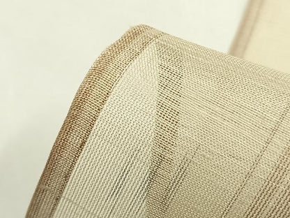 平和屋着物＊夏物　紗紬　井桁間道　正絹　逸品　AABF5730fy