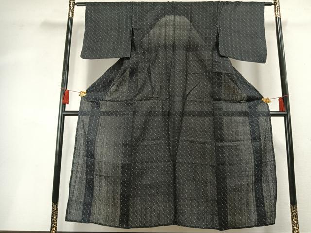 平和屋着物＊夏物 重要無形文化財 本場宮古上布 琉球絣 苧麻 逸品 AABF5743fy
