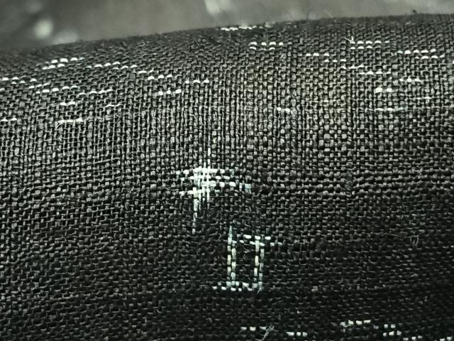 平和屋着物＊夏物 重要無形文化財 本場宮古上布 琉球絣 苧麻 逸品 AABF5743fy