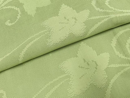 平和屋着物＊夏物 小紋 紗 花唐草文 正絹 逸品 AABF5753fy