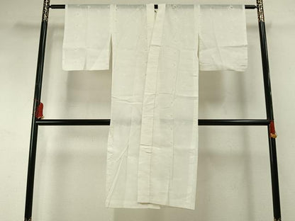 平和屋着物＊夏物 長襦袢 紗 草葉地紋 麻 AABF5763fy