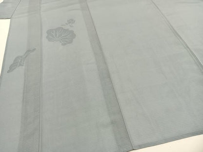 平和屋着物＊夏物 色留袖 絽 草花地紋 秘色色 正絹 逸品 未使用 AABF5775fy