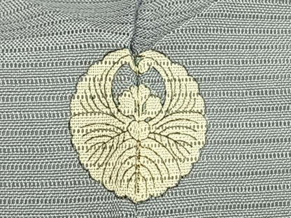 平和屋着物＊夏物 色留袖 絽 草花地紋 秘色色 正絹 逸品 未使用 AABF5775fy