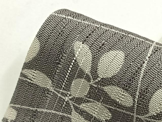 平和屋着物＊夏物 訪問着 縦絽 刺繍 萩文 銀糸 金彩 正絹 逸品 AABF5783fy