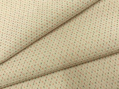 平和屋着物▽本塩沢　単衣　蚊絣　正絹　逸品　未使用　AABF5792fy
