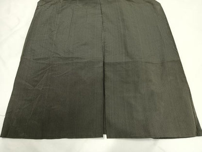 平和屋着物＊夏物 男性 行灯袴 絽 縞 正絹 逸品 AABF5811fy