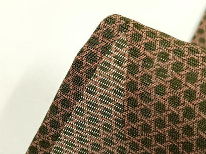 平和屋着物＊夏物 小紋 絽 籠目文 正絹 逸品 AABF5812fy