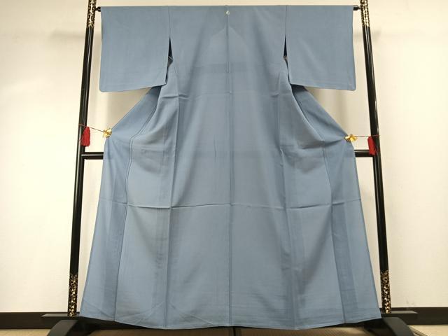 平和屋着物＊夏物 色無地 絽 空色 正絹 逸品 AABF5814fy