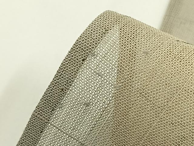 平和屋着物＊夏物 染織の名門 しょうざん 生紬 訪問着 手描き 草花文 正絹 逸品 AABF5824fy