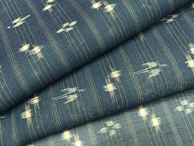 平和屋着物＊夏物 本場琉球絣 夏琉球 正絹 逸品 AABF5837fy