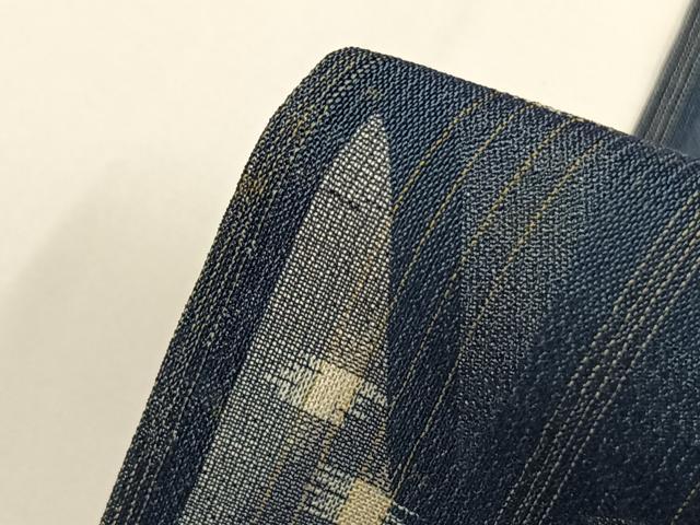 平和屋着物＊夏物 本場琉球絣 夏琉球 正絹 逸品 AABF5837fy