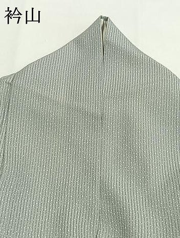 平和屋着物＊夏物　無形文化財　内田秀一　江戸小紋　縦絽　丸文　正絹　逸品　AABF5852fy
