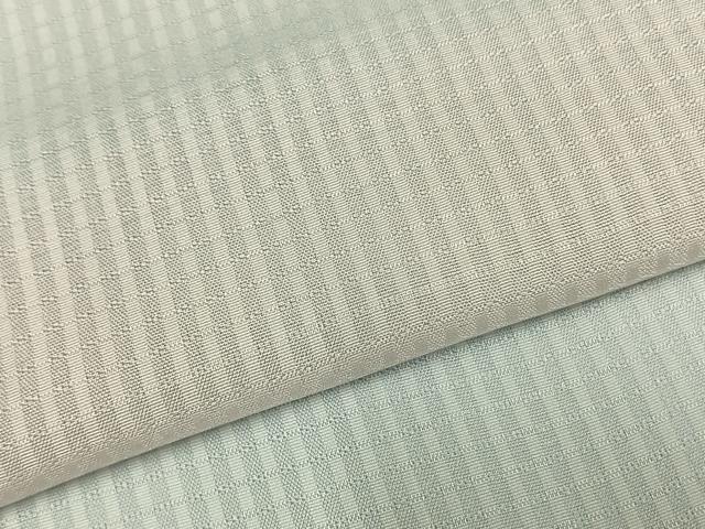 平和屋着物＊夏物 小紋 紗 格子 暈し染め 正絹 逸品 AABF5864fy