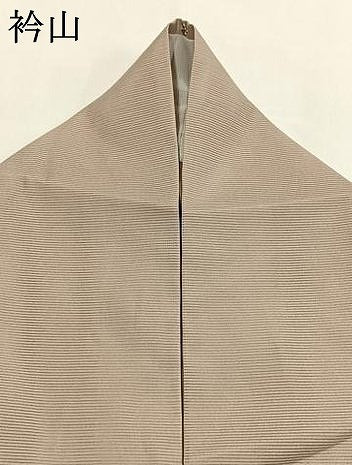 平和屋着物＊夏物 色無地 絽 亜麻色 洗える着物 AABF5867fy