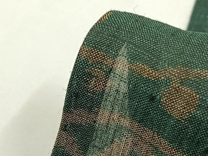 平和屋着物＊夏物 小千谷ちぢみ 扇面露芝文 麻 逸品 AABF5871fy
