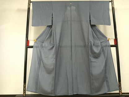 平和屋着物＊夏物 江戸小紋 絽 鮫小紋柄 正絹 逸品 AABF5886fy