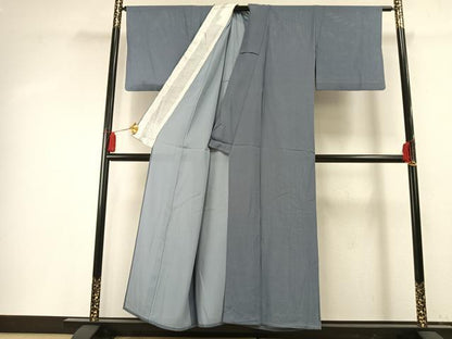 平和屋着物＊夏物 江戸小紋 絽 鮫小紋柄 正絹 逸品 AABF5886fy