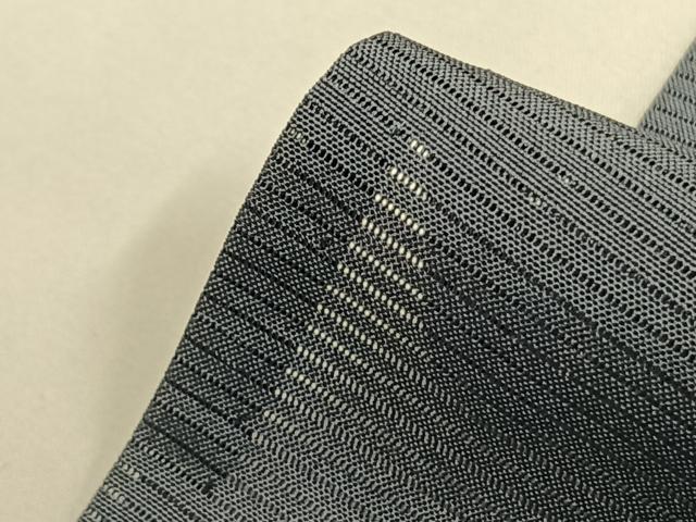平和屋着物＊夏物 小紋 絽 色紙舞桜文 正絹 逸品 AABF5888fy