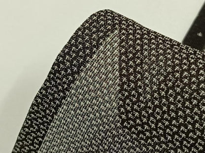 平和屋着物＊夏物 本場大島紬 夏大島 9マルキ 市松文様 正絹 逸品 AABF5889fy