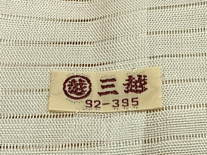平和屋着物▽本場琉球絣 紬 単衣 三越扱い 正絹 逸品 未使用 AABF5892fy