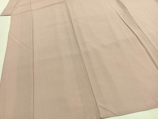 平和屋着物＊夏物 色無地 絽 灰桜色 正絹 逸品 AABF5896fy