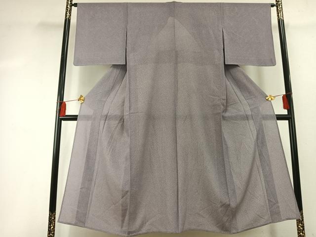 平和屋着物＊夏物 江戸小紋 絽 鶴亀 正絹 逸品 AABF5899fy