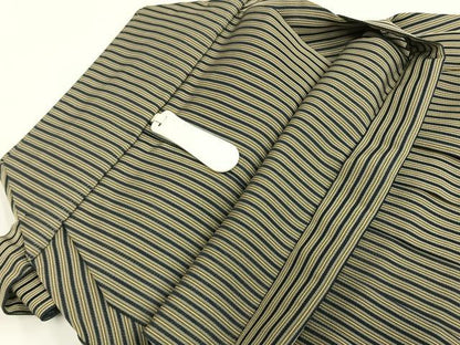 平和屋着物＊夏物 男性 行灯袴 絽 縞 正絹 逸品 未使用 AABF5900fy