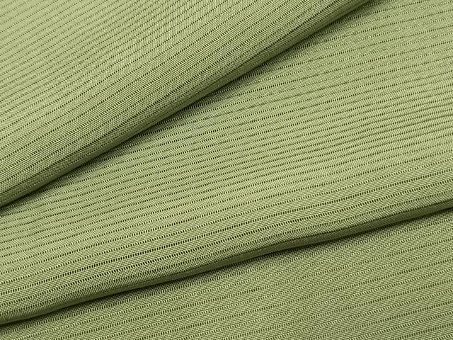 平和屋着物＊夏物 色無地 絽 若葉色 正絹 逸品 未使用 AABF5911fy