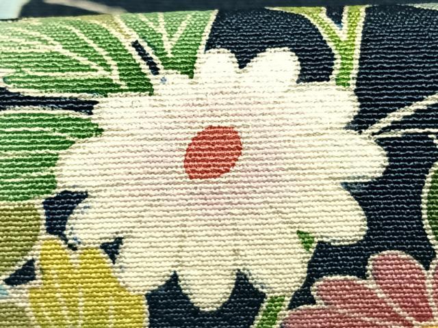 平和屋着物●豪華振袖 友禅 作家物 草花文 暈し染め 正絹 逸品 AABF5914fy