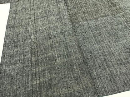 平和屋着物●上質な紬　霞文　正絹　逸品　AABF5954fy