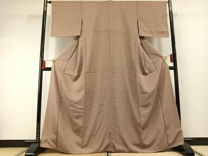 平和屋着物●江戸小紋　立分銅　正絹　逸品　未使用　AABF5957fy