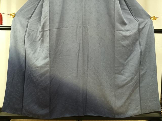平和屋着物●訪問着 草花地紋 暈し染め 正絹 逸品 AABF5958fy