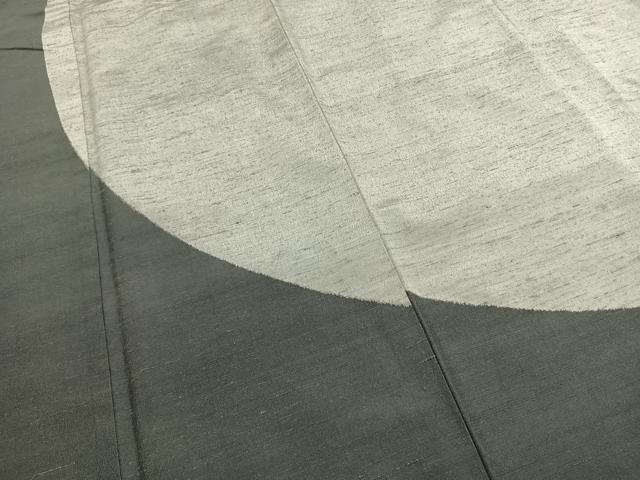 平和屋着物●訪問着 紬地 抽象文様 正絹 逸品 AABF5961fy